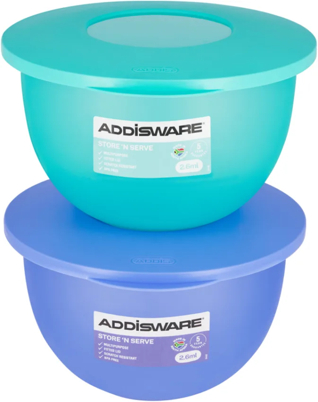 ADDIS AIRTIGHT BOWL 730ML 93801GR
